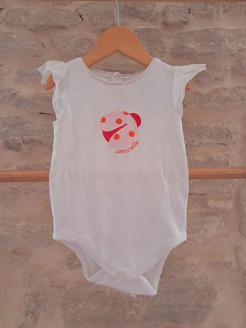 Body coccinelle 🐞 jacadi 18m bon état
