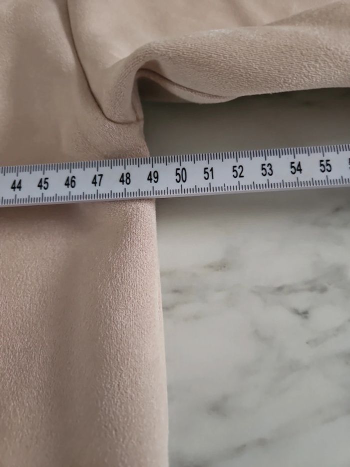 Zara veste longue beige ample taille S - photo numéro 13