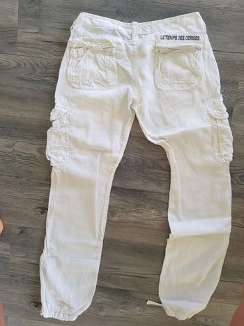Pantalon en lin Le Temps des Cerises