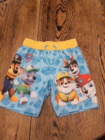 Short de plage enfant Paw Patrol 5/6ans