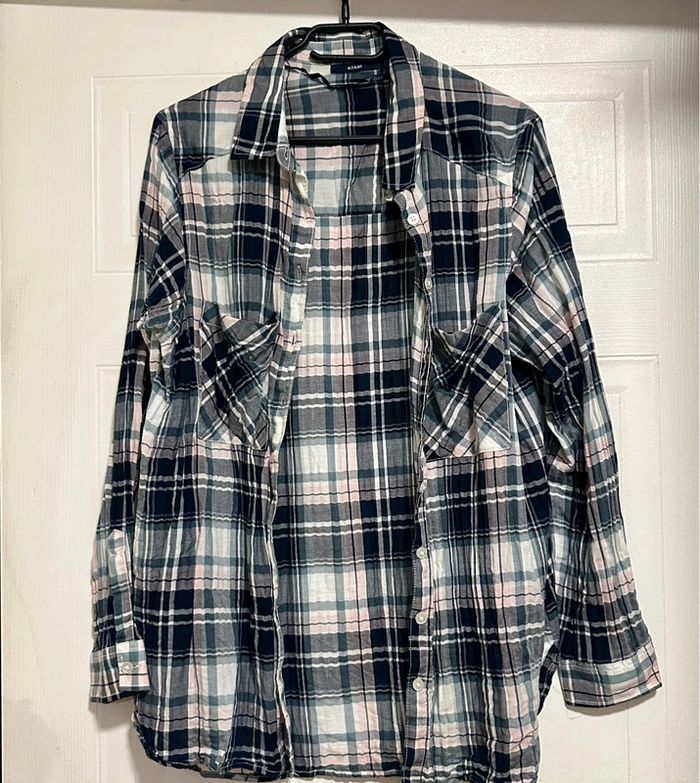 Chemise à carreaux Kiabi taille 40 - photo numéro 2