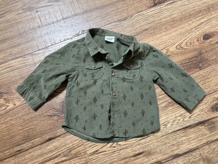 Chemise bébé velours