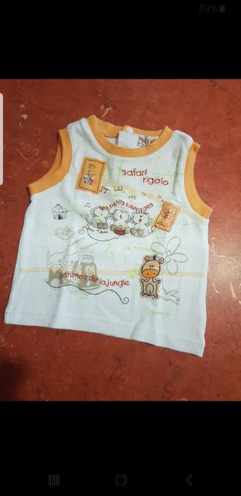 Débardeur bébé taille 6 mois