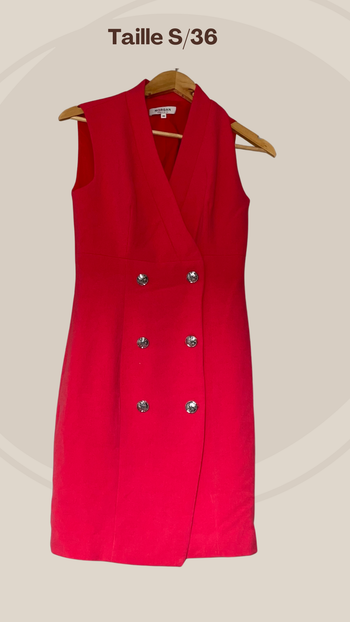 Robe tailleur rose MORGAN en taille 36