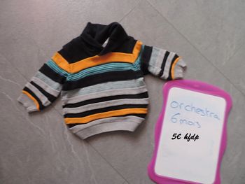 pull orchestra taille 6 mois