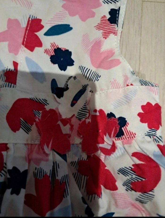 Robe sergent major fuschia rose 9mois neuve - photo numéro 3
