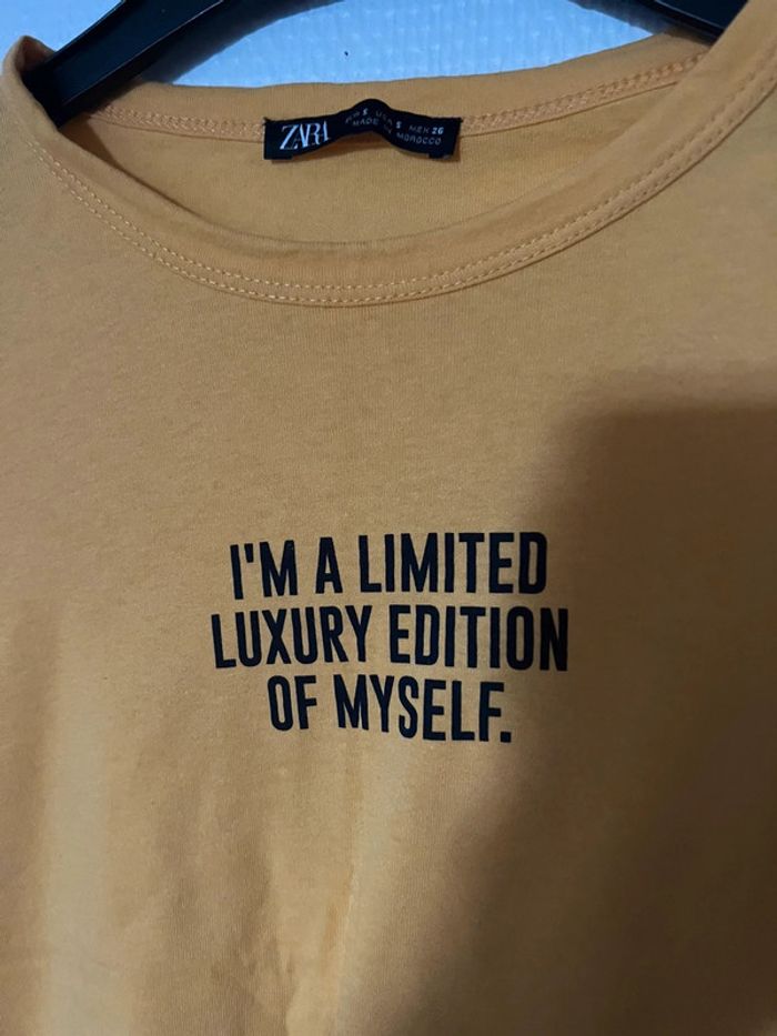 T shirt à écriture - photo numéro 2