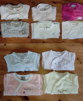 Lot de 10 pyjamas