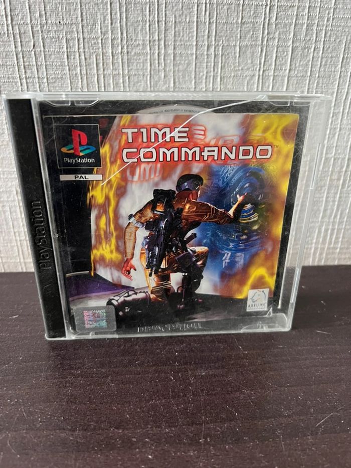 🎮 Time Commando - PS1 (PAL)  avec notice