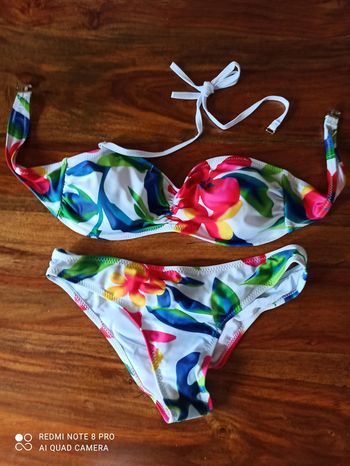 Maillot de Bain Femme 2 pièces Taille 38