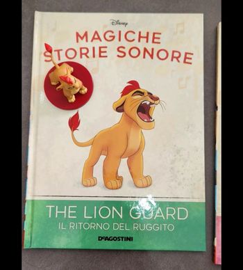 The lion guard Magiche storie sonore deagostini Audioconte magique Disney Altaya italien audio conte