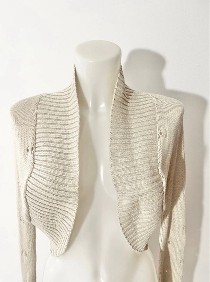 Gilet court cache cache - photo numéro 2