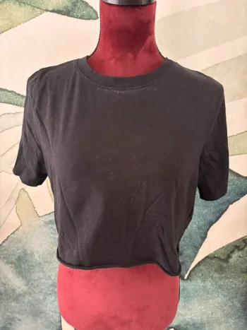 T shirt Don't call me Jennyfer noir court