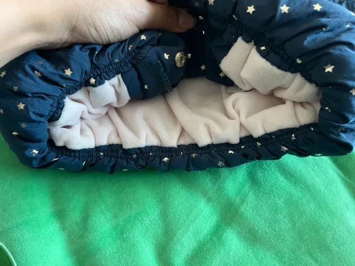 Doudoune bleu avec étoiles 2ans - photo numéro 5