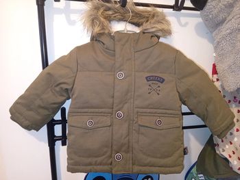 Manteaux chaud hiver 6 mois garçon neuf