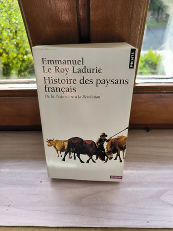 livre Histoire Des Paysans Français Le Roy Ladurie Emmanuel en tbe ref EC