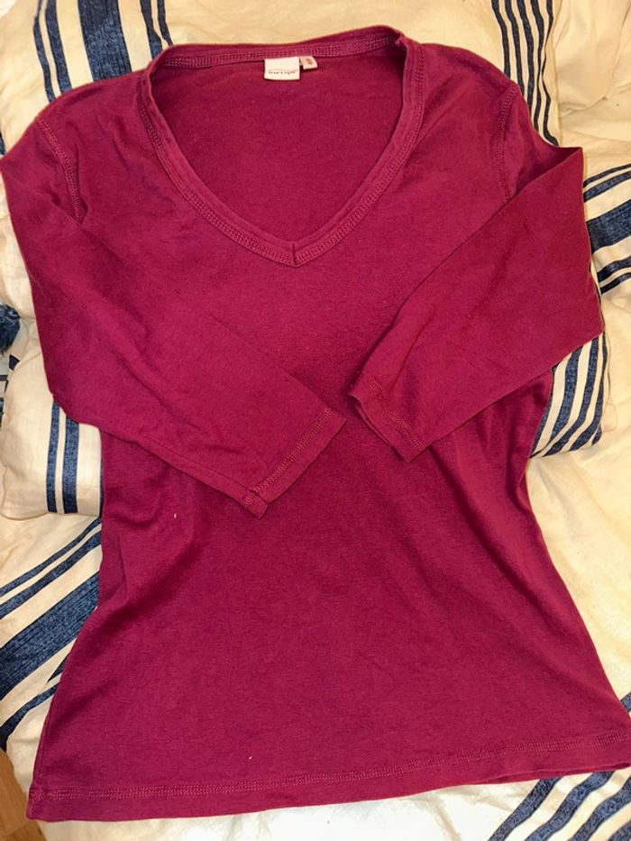 T-shirt manches 3/4 46/48 - photo numéro 4