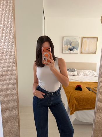 Haut blanc Zara