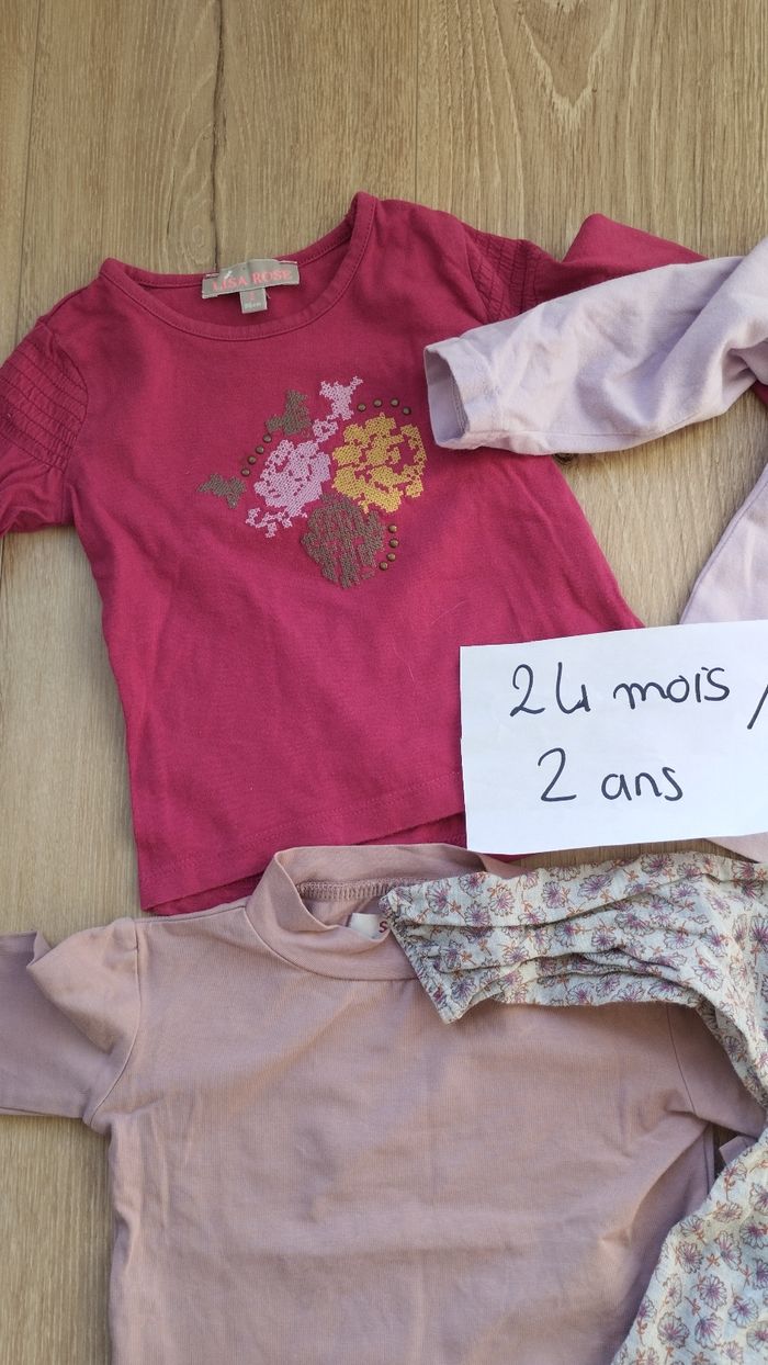 4 t-shirt manches longues - photo numéro 2