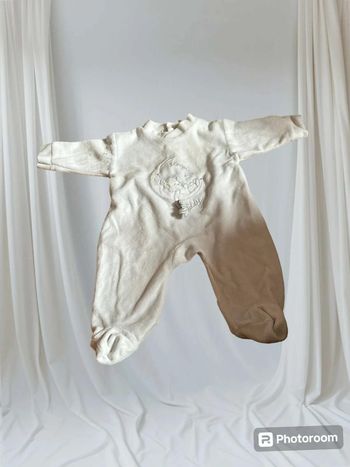 Pyjama  blanc king  bear 56  cm