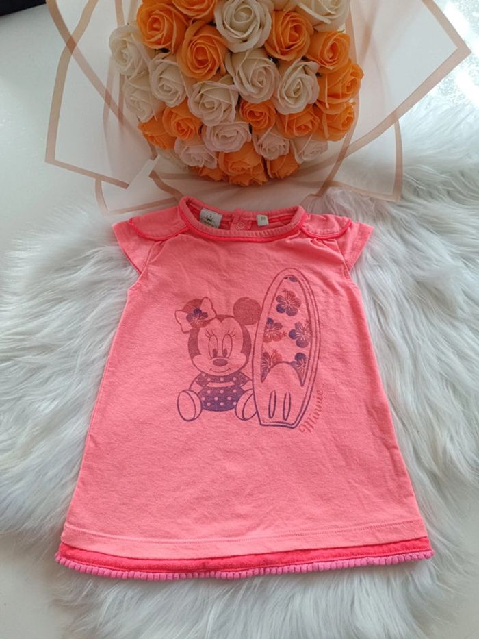 Robe d'été bébé fille minnie