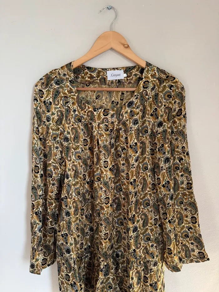 Blouse en soie Xavanne - photo numéro 3