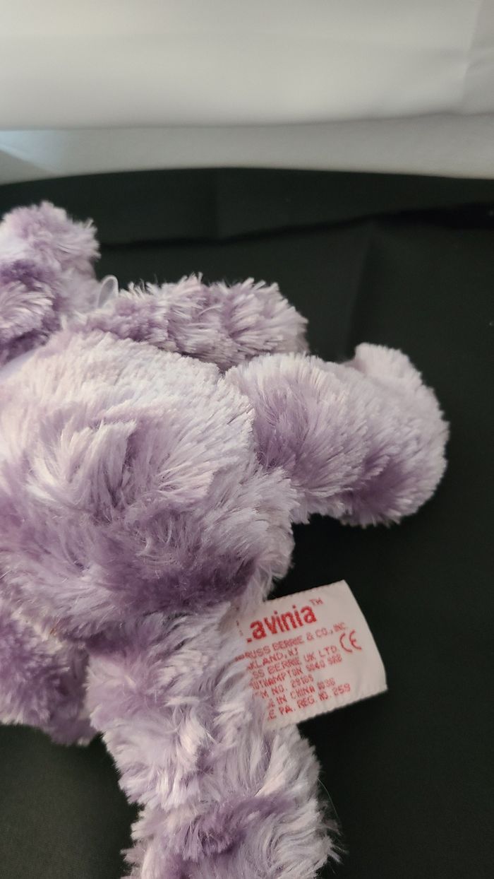 Peluche ours en peluche violet Harvest Moon Tri Russ - photo numéro 2