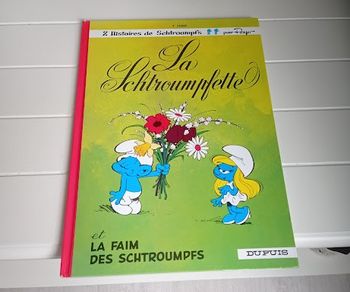 Bande dessinée, la Schtroumpfette