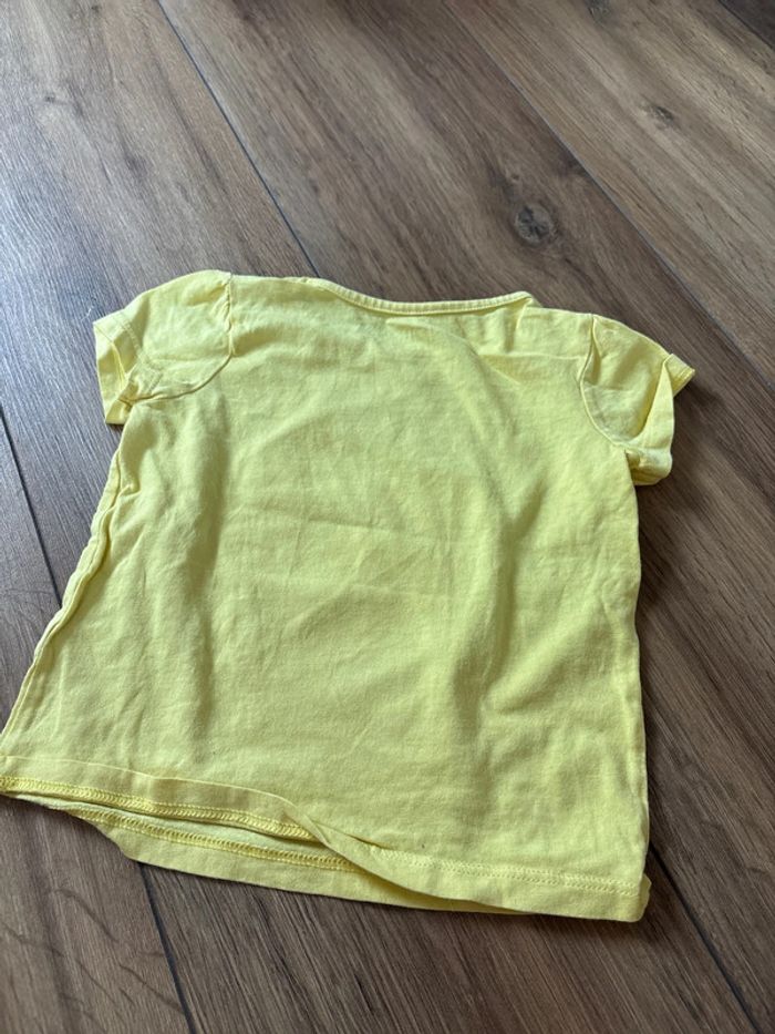 Lot 5 t-shirt manches courtes fille, 2 ans - photo numéro 9