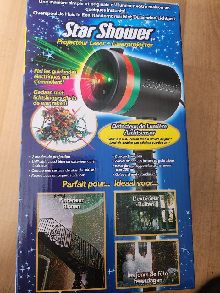 Projecteur star shower neuf - photo numéro 2