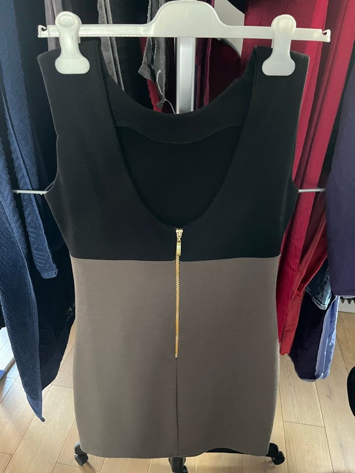Robe manche courte bicolore - photo numéro 2