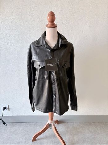 Veste femme similicuir - Taille L - Neuf avec étiquette - Rive Droite