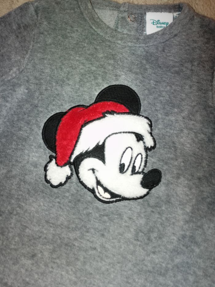 Pyjama en velours Noël - photo numéro 2