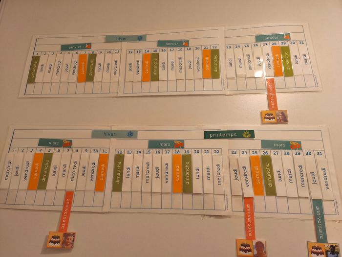 Calendrier de l'année - photo numéro 2