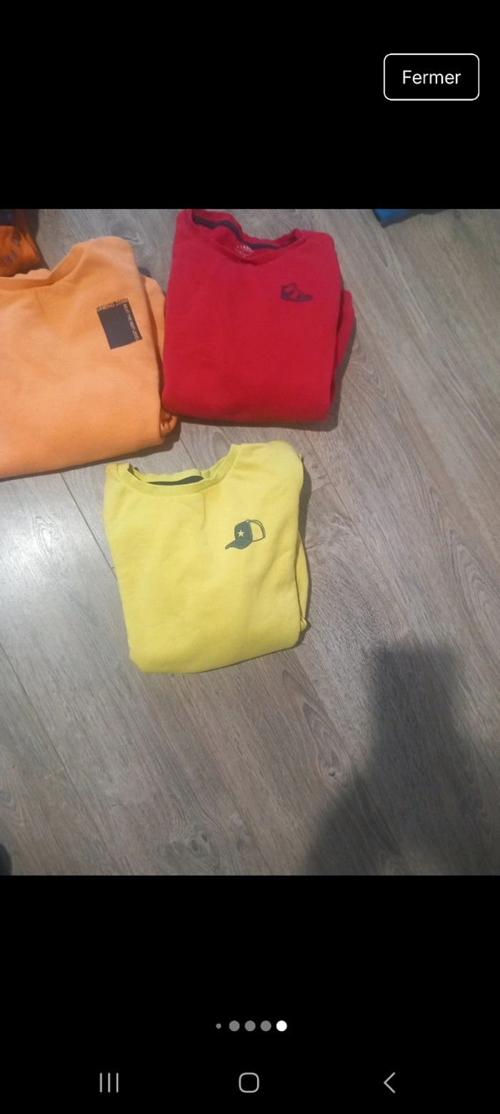 Lot 6 sweat garçon 12 ans - photo numéro 3