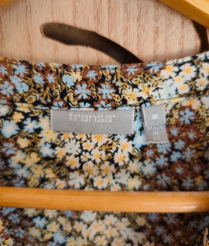 Robe midi fleurie fluide - Taille M/38 - Fransa - photo numéro 9