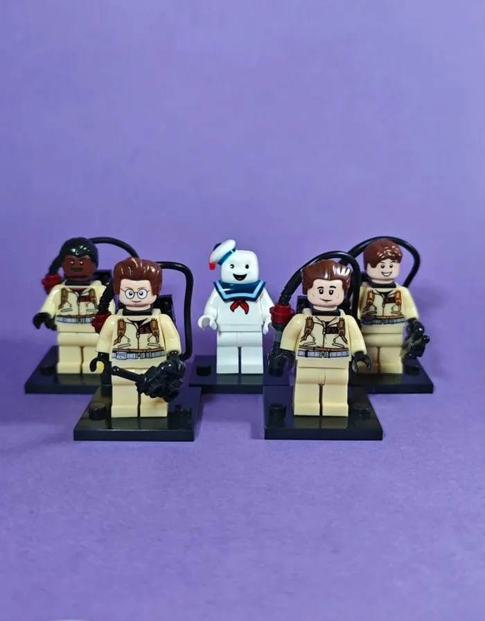 Ghostbusters - lot de 5 mini figurines au format Lego