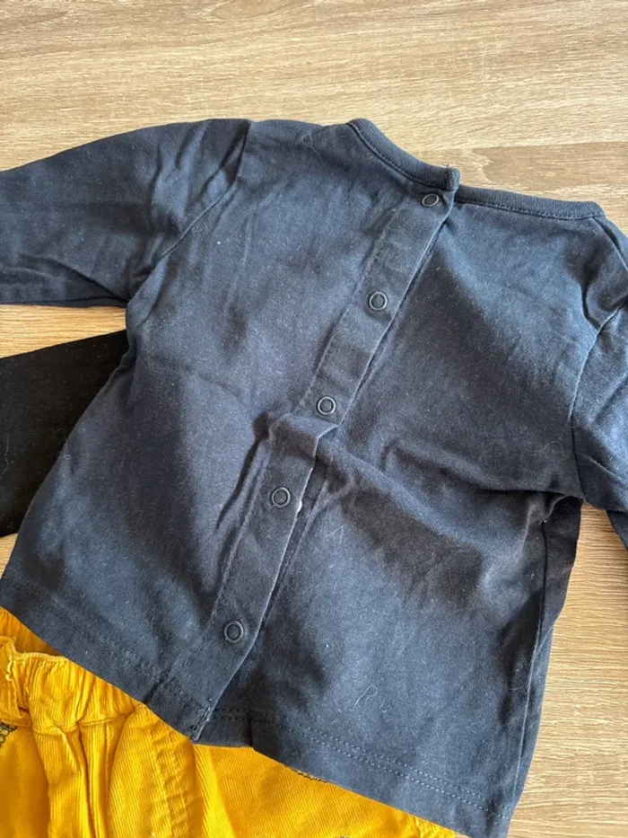 Ensemble pantalon + 2 hauts 3 mois - photo numéro 9