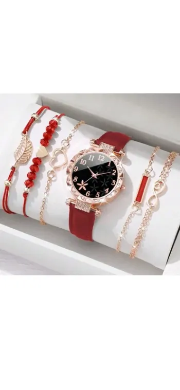 Ensemble de bijoux + montre