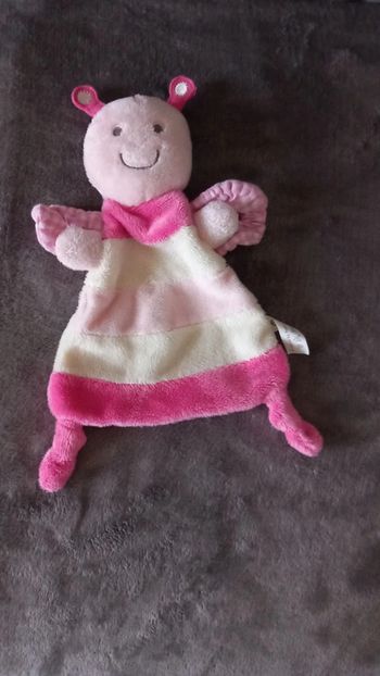 Doudou peluche Papillon Happy Horse