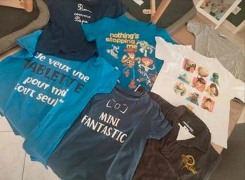 Lot tee shirt garçon 2 ans 