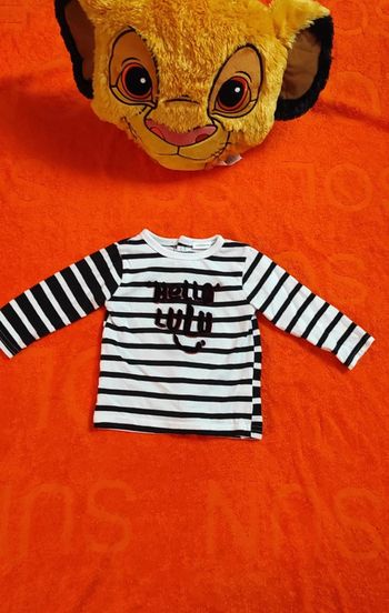 Tee-shirt manches longues Lulu Castagnette 6 mois