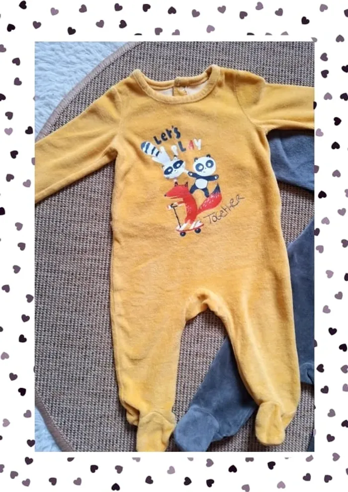 Petits pyjamas garçon en 3M - photo numéro 2