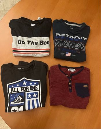 Lot de 4 t-shirts