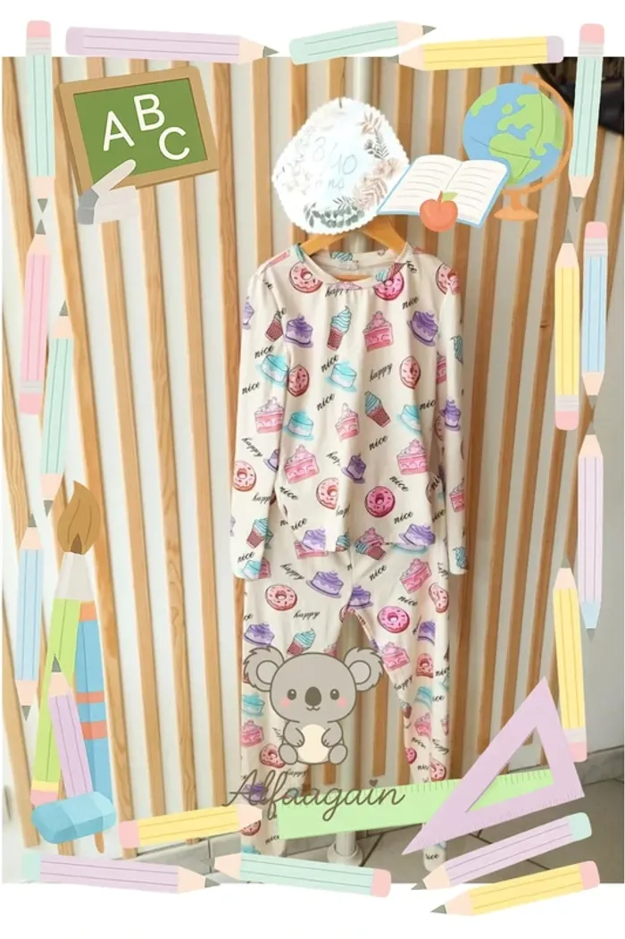 Pyjama shein gourmand 10ans