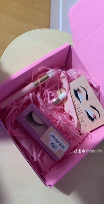 Boxing faux cil de ma propre marque