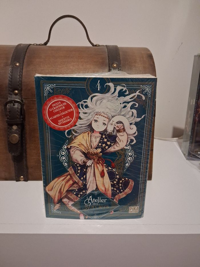 Manga L'atelier des Sorciers tome 4 collector édition limitée