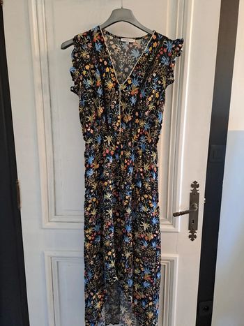 Robe longue asymétrique