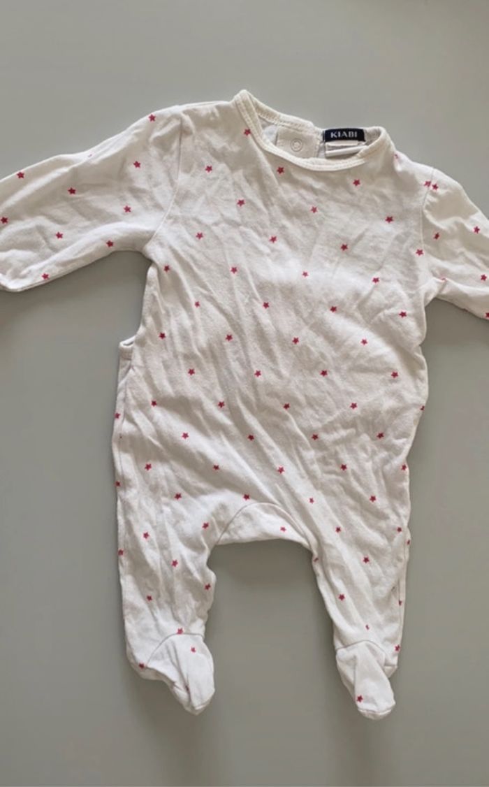 Lot de 5 pyjamas été 1 mois - photo numéro 4