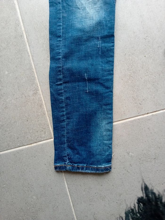 Jeans à trou Homme taille 44 Bleu - photo numéro 5